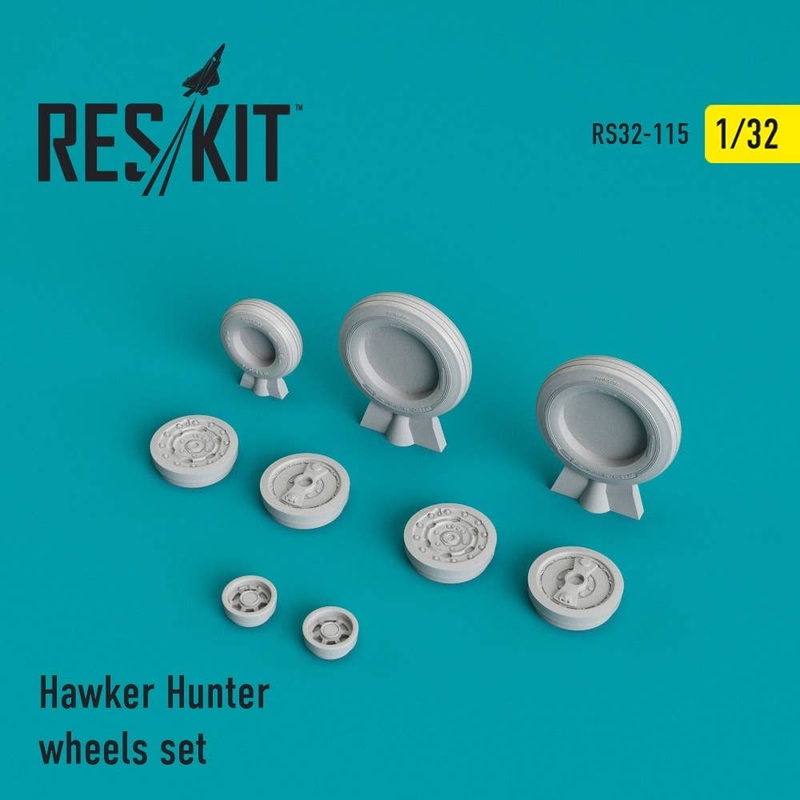 1/32 Hawker Hunter Wheels Set