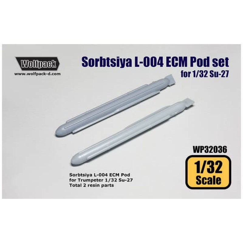 1/32 Sorbtsiya L-004 ECM Pod for Su-27 (for Trumpeter)