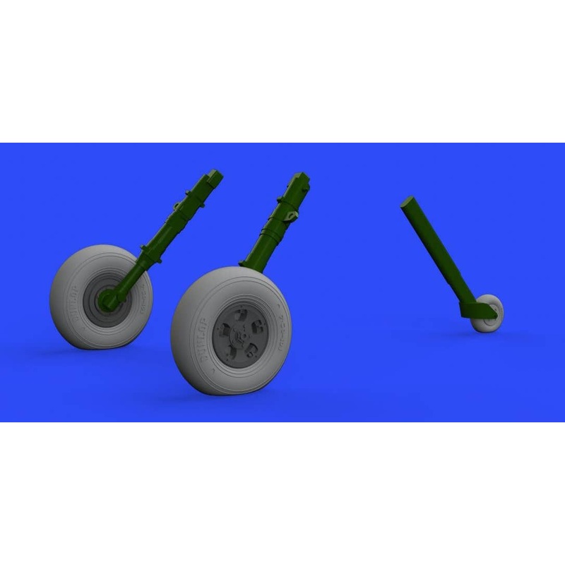 1/32 Spitfire Mk.IX Wheels 5-Spoke (for Revell)