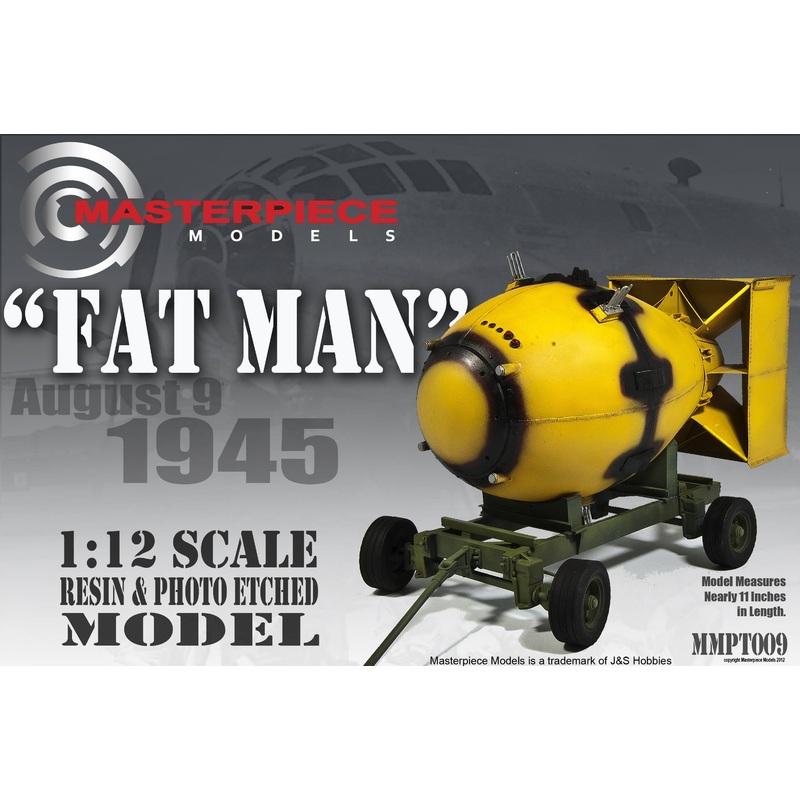 1/12 Fat Man Atomic Bomb