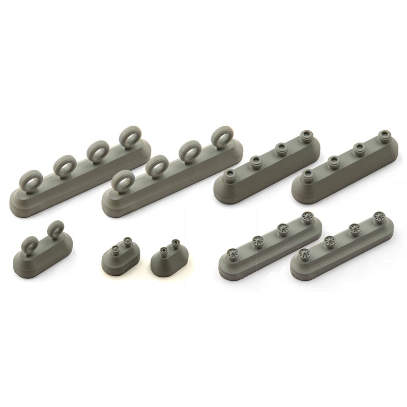 1/144 Boeing B757 Wheels weighted Early Type