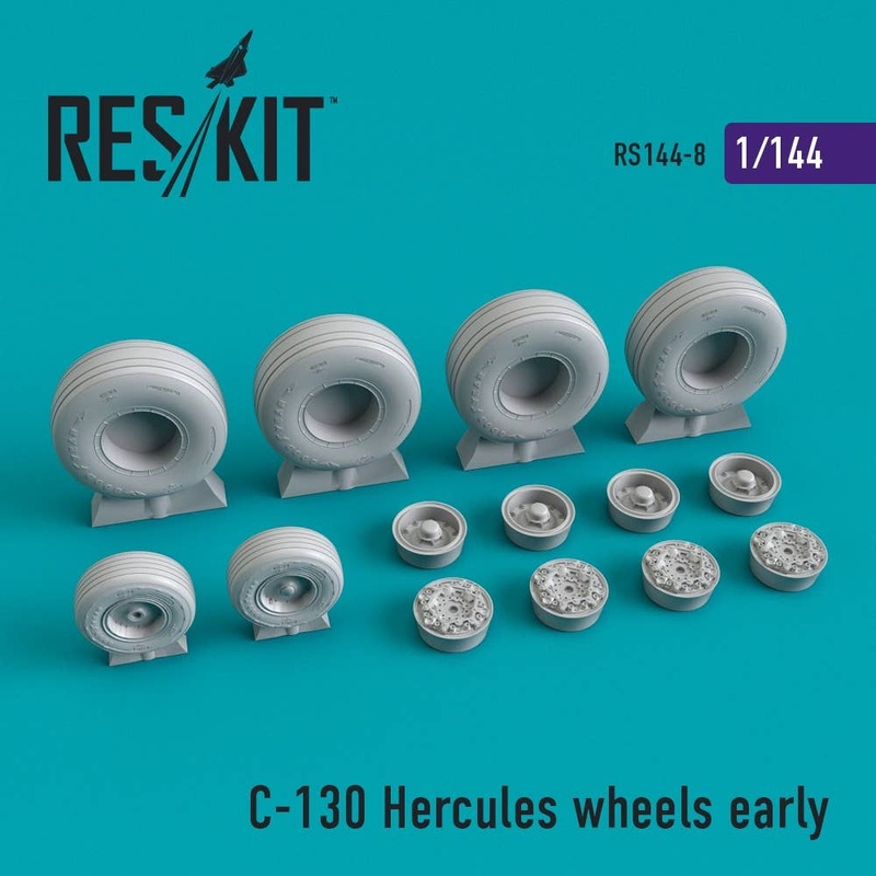 1/144 C-130 (Early) Wheel Set