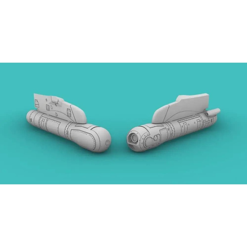 1/144 Damocles targeting pod for rafale (set of 2)