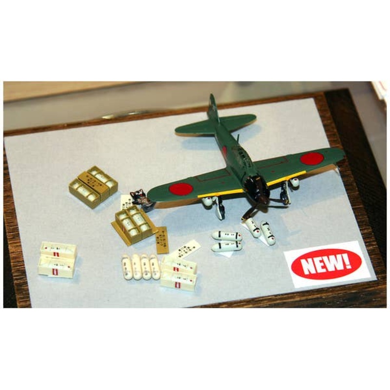 1/144 Model 2 Wooden Drop Tank Set