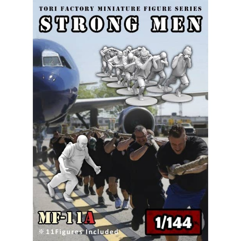 1/144 Strong Men's Bragging Power To Pull Passenger Planes