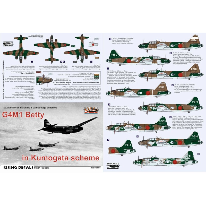1/72 Betty in Kumogata Scheme