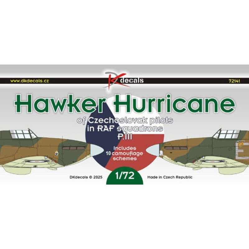 1/72 Hurricane of Czechoslovak pilots in RAF squadrons, Pt.3