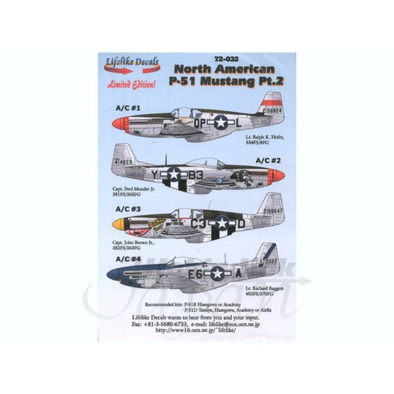 1/72 North American P-51 Mustang Part.2 (English)