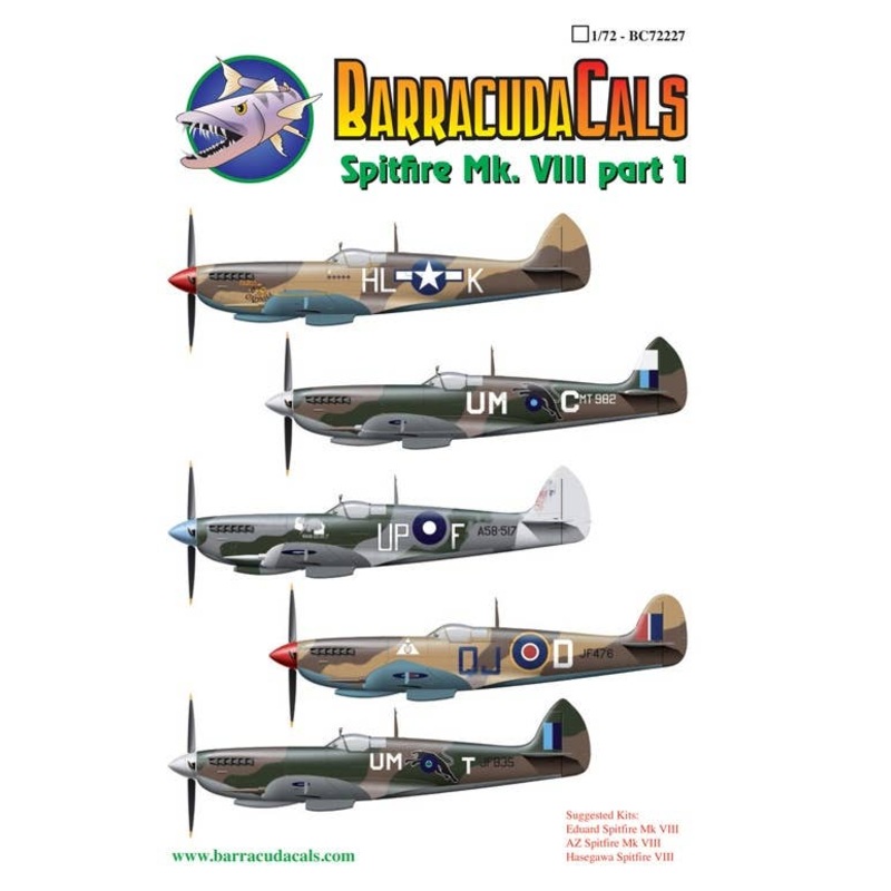 1/72 Spitfire Mk. VIII Part 1