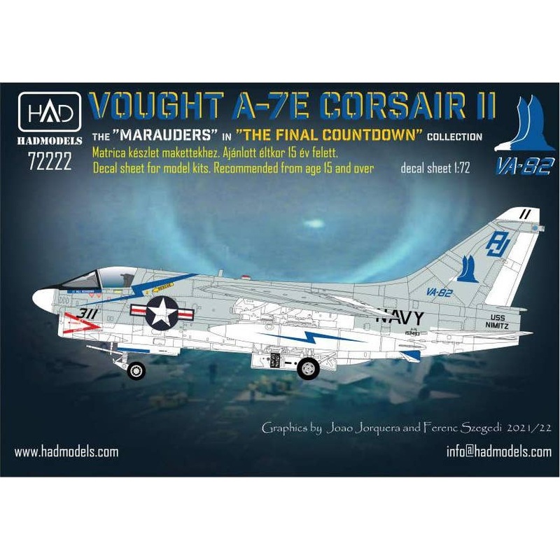1/72 A-7E Corsair VA-82 "Final Countdown" collection