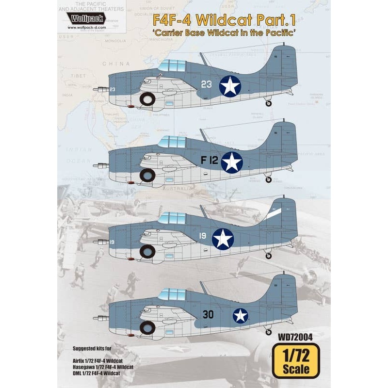 1/72 F4F-4 Wildcat Part.1 'Carrier base Wildcat'