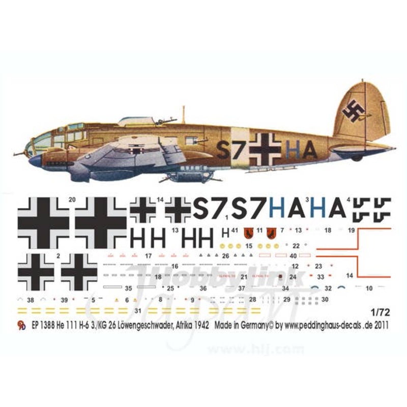 1/72 He111 III.KG 26 Africa