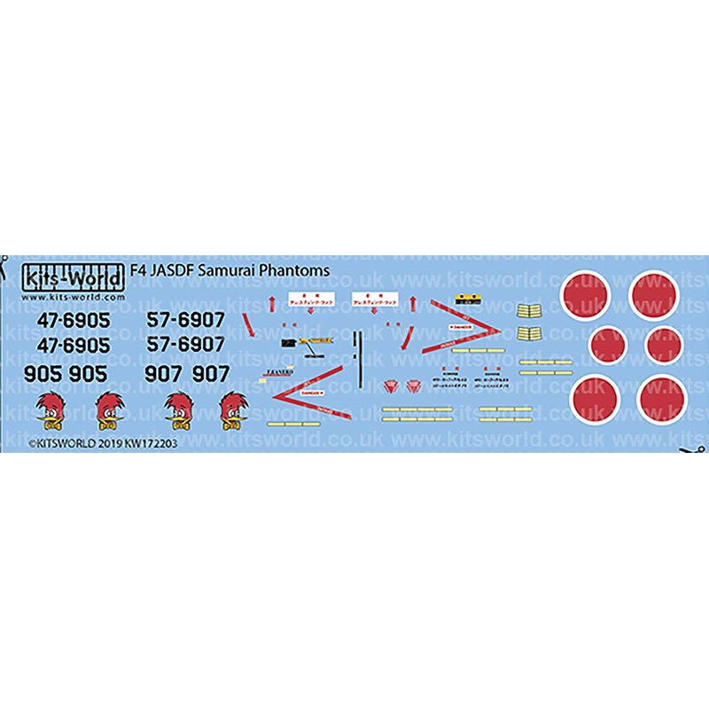 1/72 McDonnell Douglas RF4E Phantom II Decal