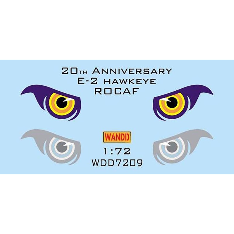 1/72 ROCAF E-2C Hawkeye 20th Anniversary Big Eye Livery Decal
