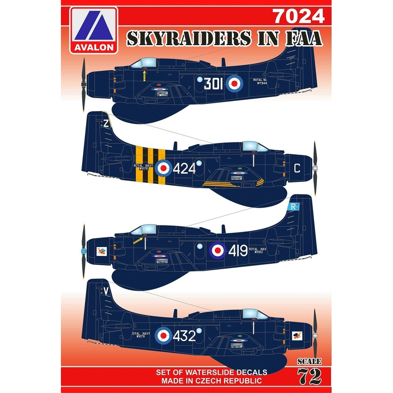 1/72 Skyraiders In FAA