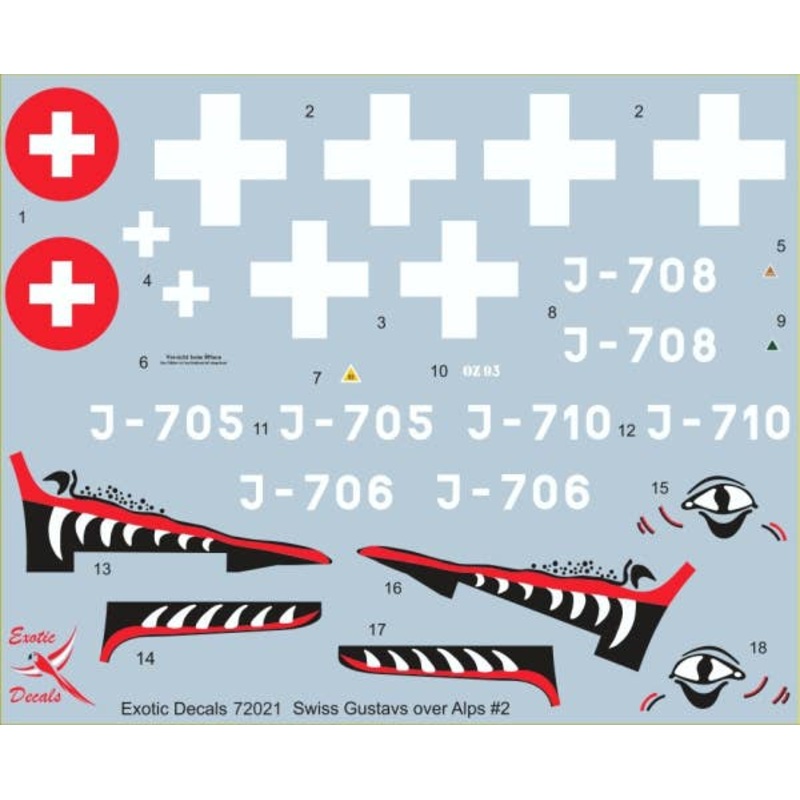 1/72 Swiss Gustavs over Alps #2 - Me 109G-6 in Swiss Air Force, part 2