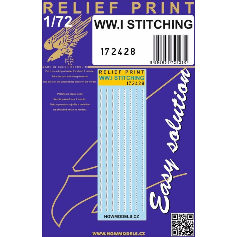 1/72 WW.I stitching