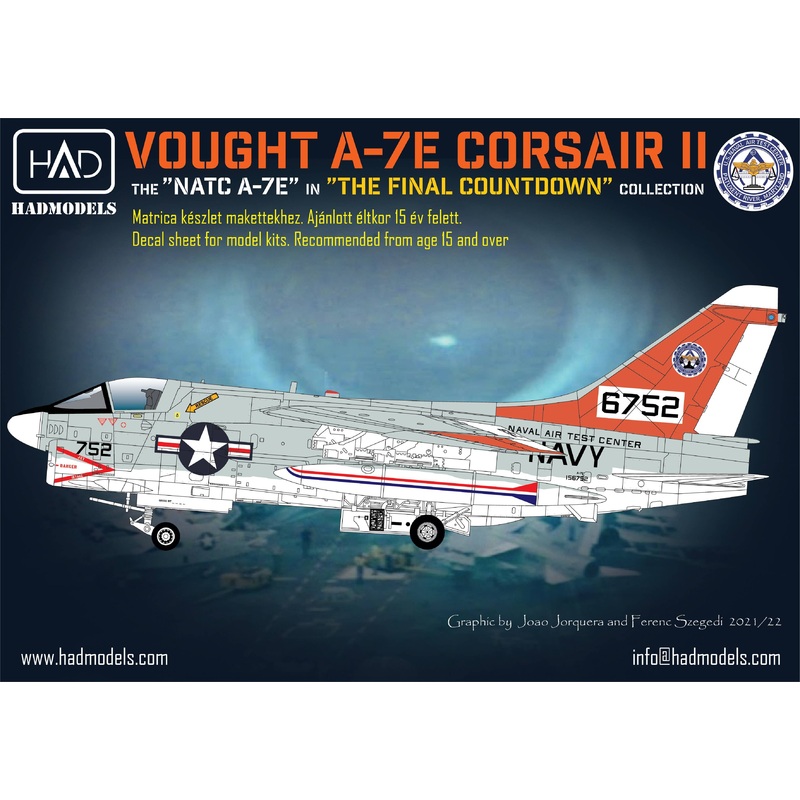1/72 A-7E US NAVAL Air Test Center "The Final Countdown" collection