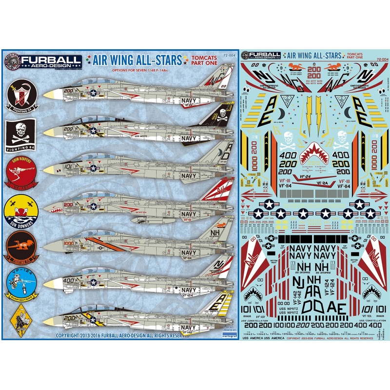 1/72 Air Wing All-Stars Tomcats Part One