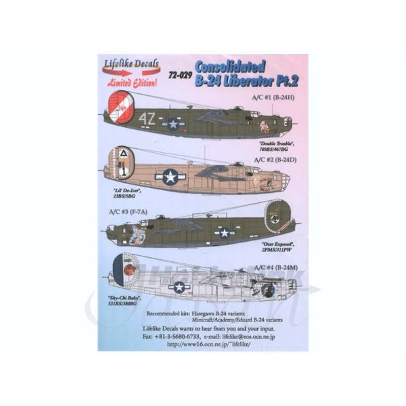 1/72 Consolidated B-24 Liberator Part.2 (English)