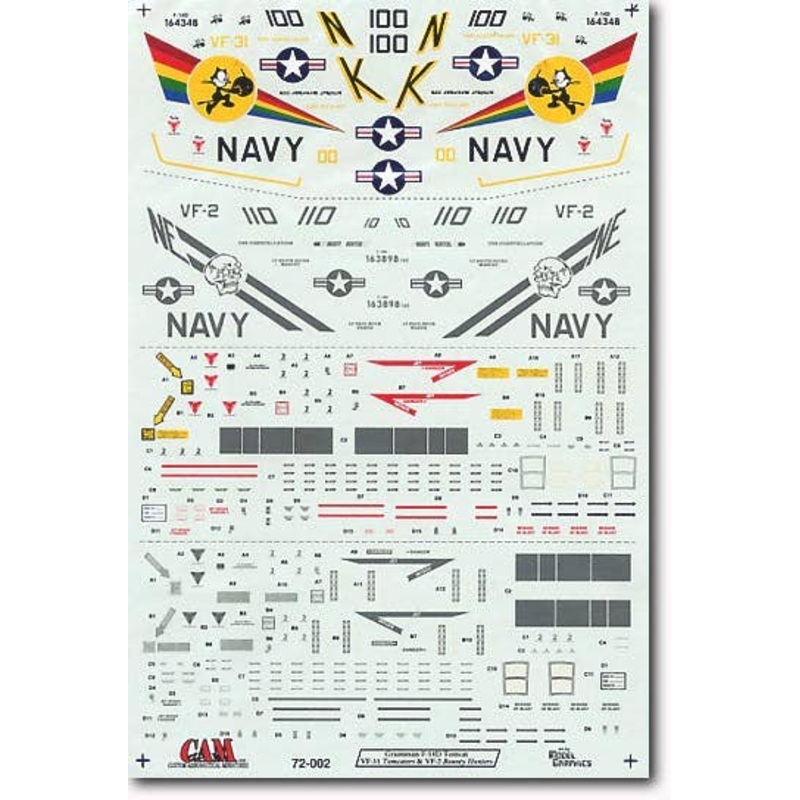 1/72 F-14D Tomcat VF-31 Tomcatters