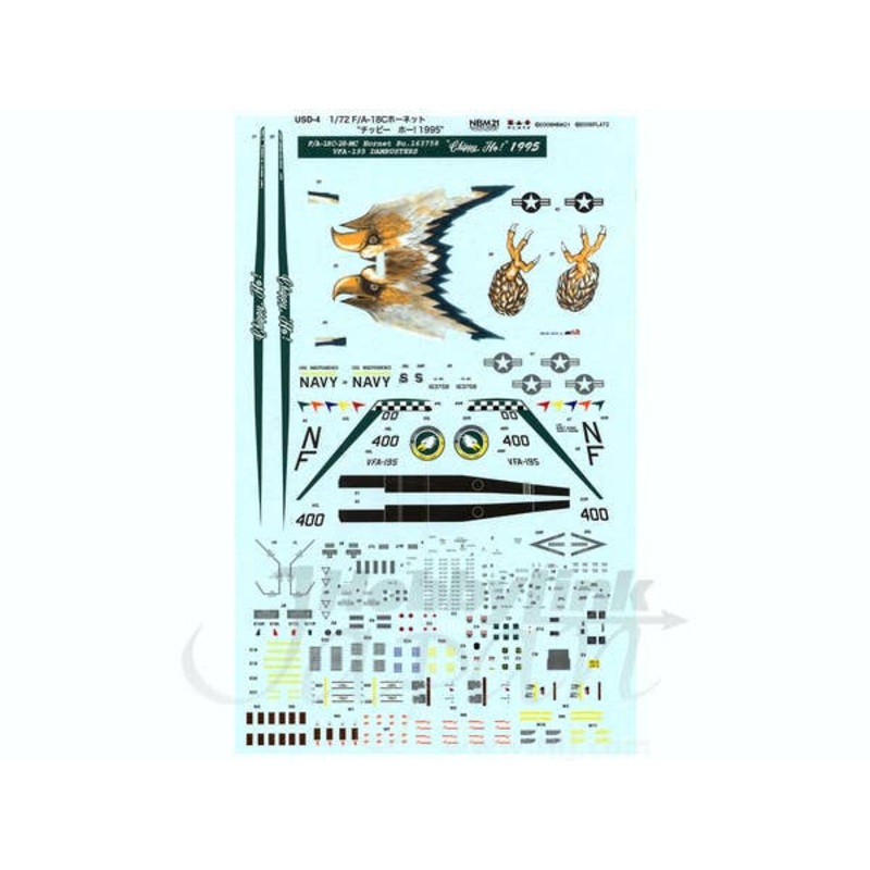1/72 F/A-18C Hornet VFA-195 Chippy-Ho