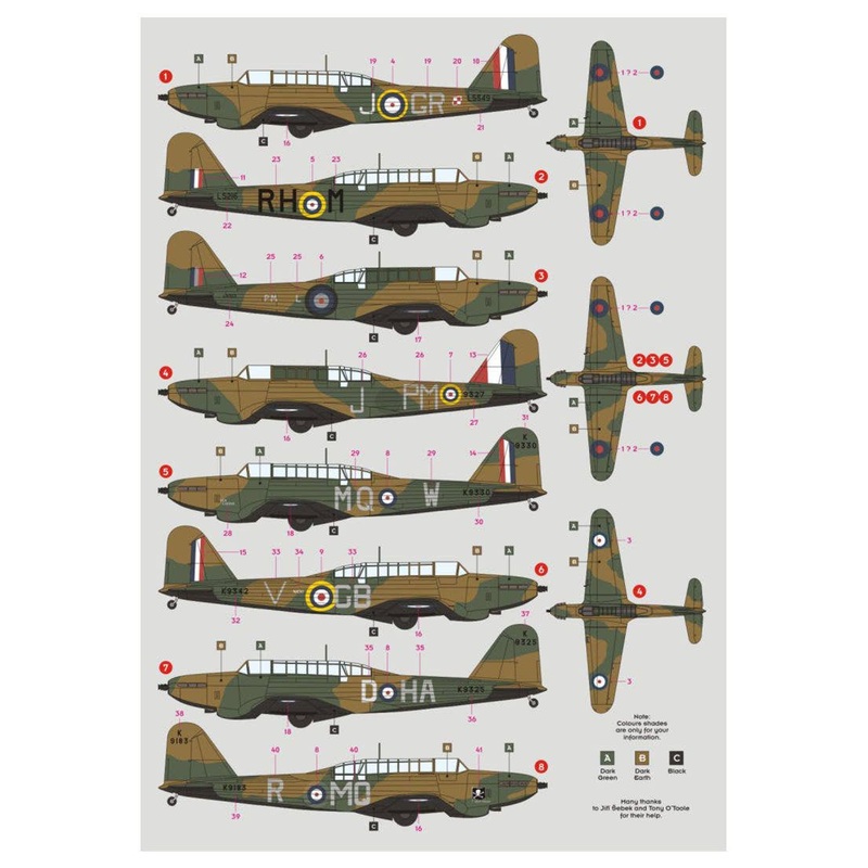 1/72 Fairey Battle Mk.I over Western Europe 1940
