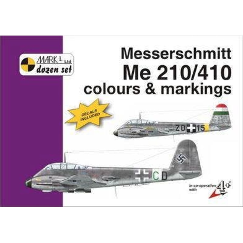 1/72 Messerschmitt Me 210/410 Colours & Markings