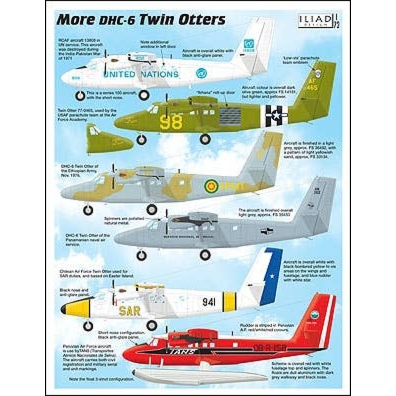 1/72 More DHC-6 Twin Otters