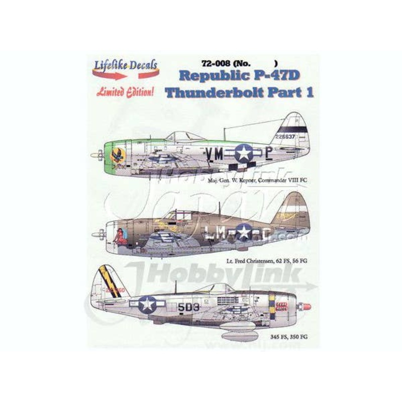 1/72 P-47D Thunderbolt Part. 1