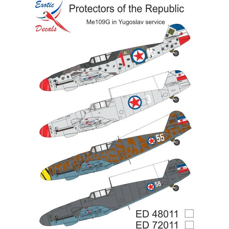 1/72 Protectors of the Republic - Me 109G in Yugoslav service