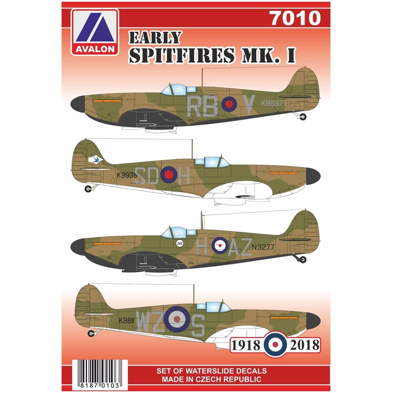 1/72 Supermarine Spitfire Mk.I "Early Spitfires"
