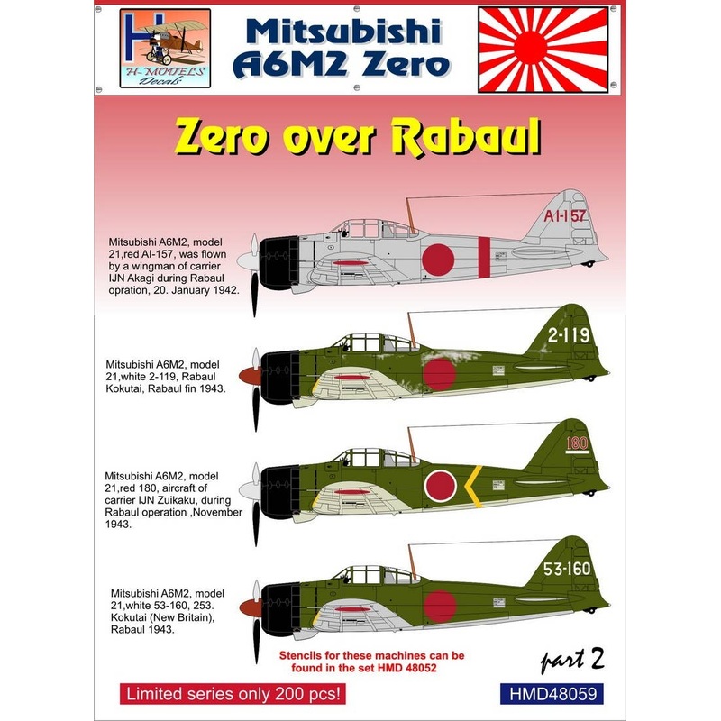 1/48 A6M2 Zero over Rabaul, Pt.2