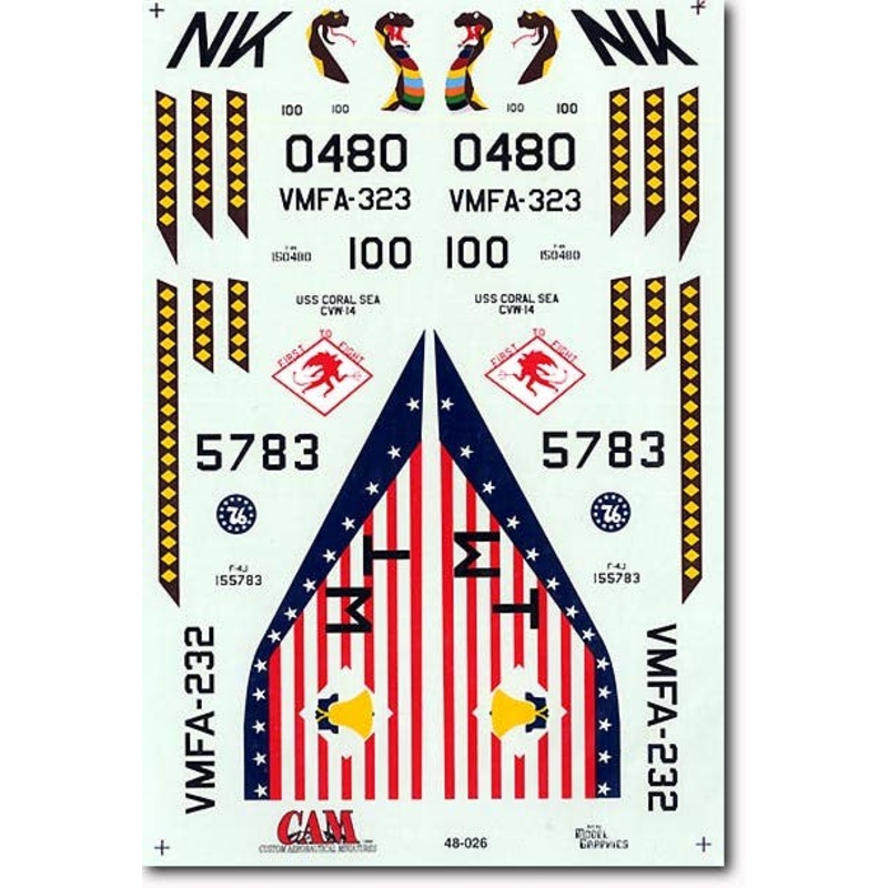 1/48 F-4J VMFA-232/F-4N VMFA-323