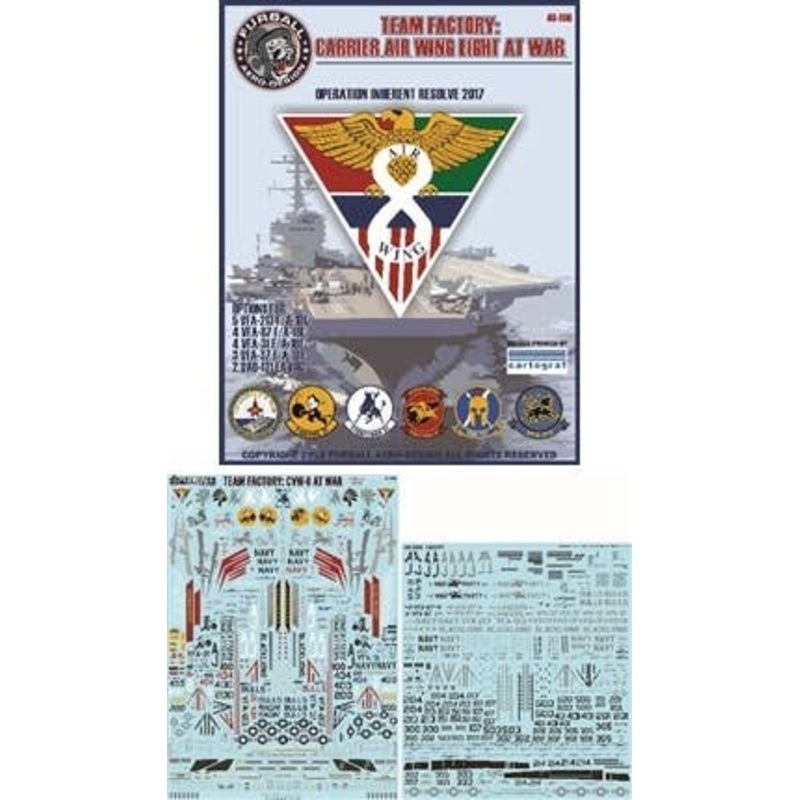 1/48 F/A-18C/E/F: EA-18G "Team Factory: CVW-8 at War"