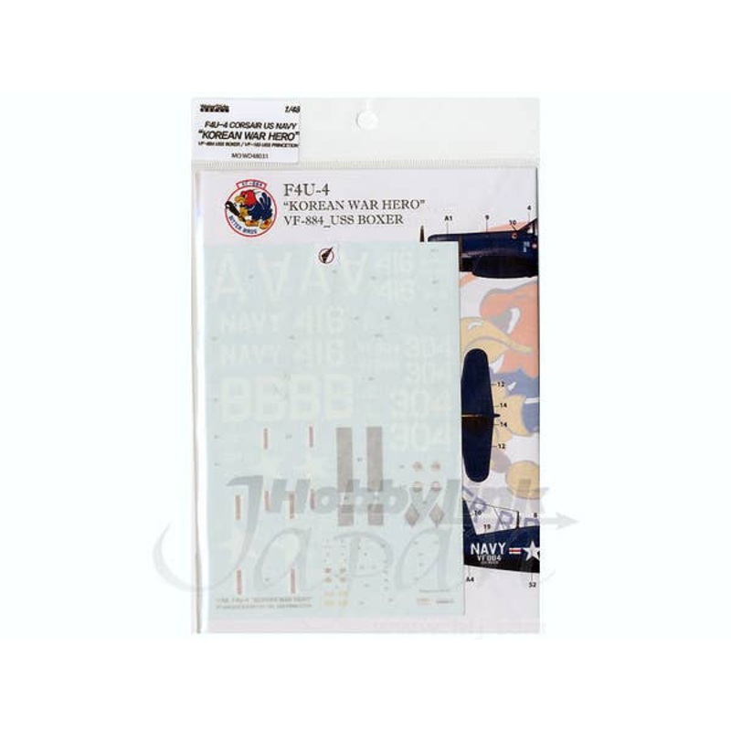1/48 F4U-4 Corsair US Navy Korean War Hero VF-884 / VF-193