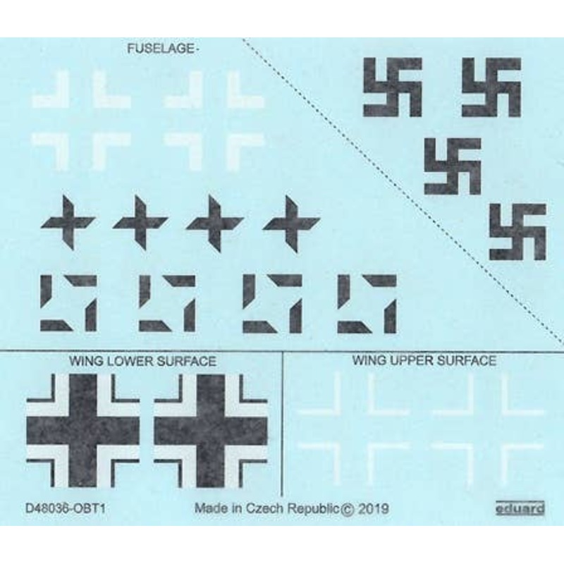 1/48 Fw190A-8/R2 National Insignia (for Eduard)