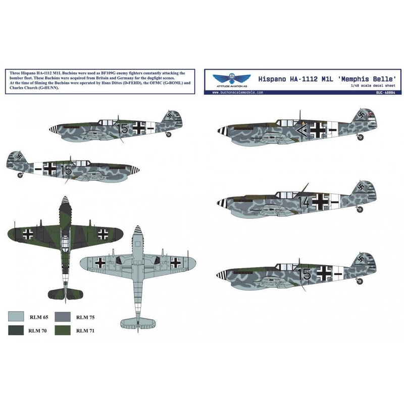 1/48 Hispano HA-1112 M1L 'Memphis Belle'
