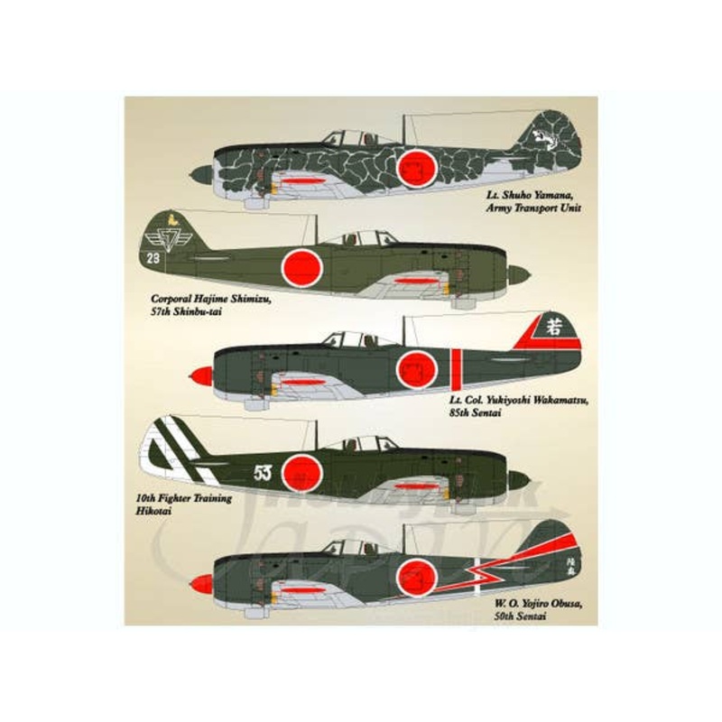 1/48 IJA Nakajima Ki-84 Part.2 (Japanese Instructions)