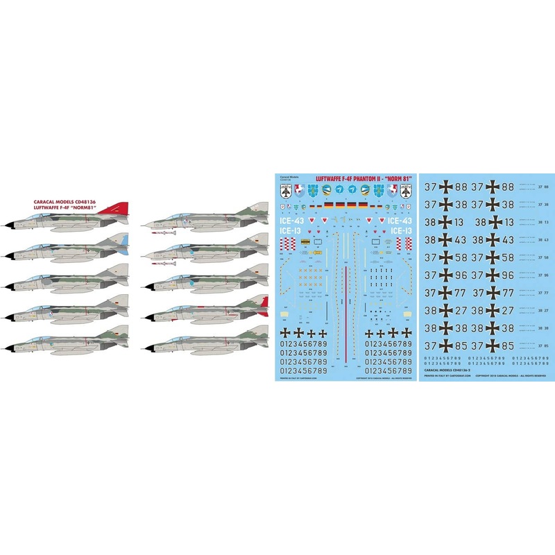 1/48 Luftwaffe F-4F Phantom II Norm 81
