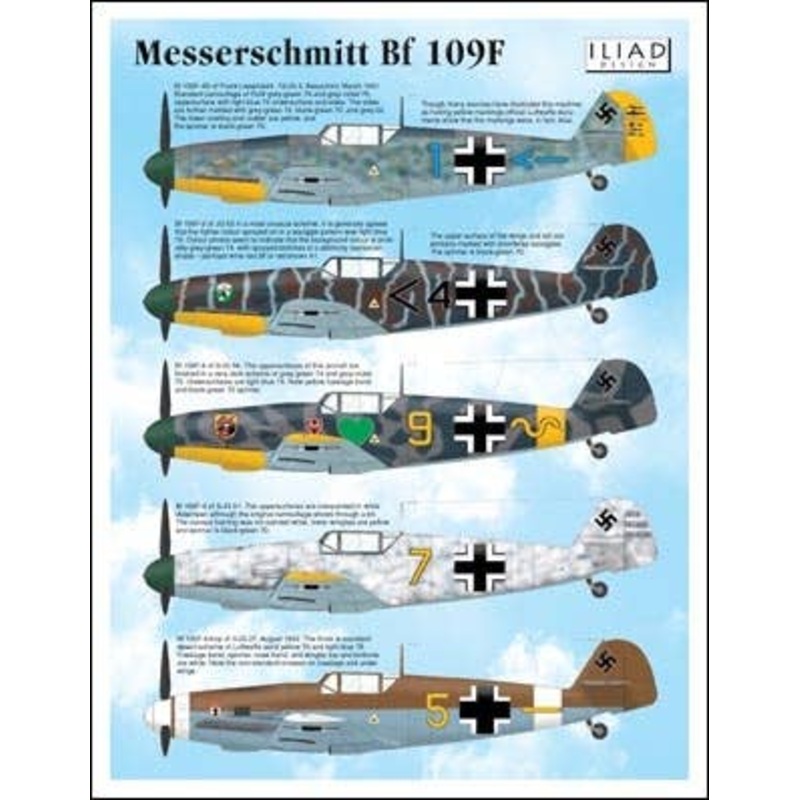 1/48 Messerschmitt Bf 109Fs