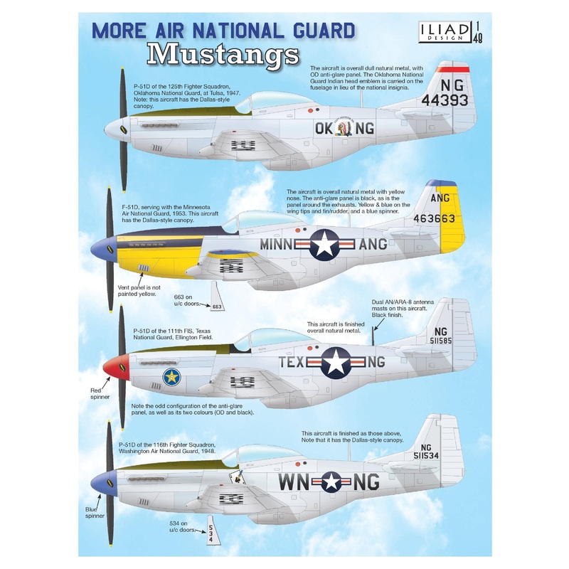 1/48 More Air National Guard Mustangs