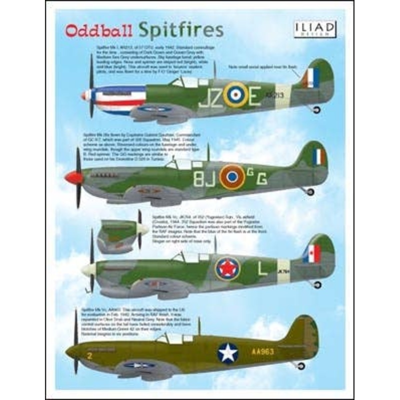 1/48 Oddball Spitfires