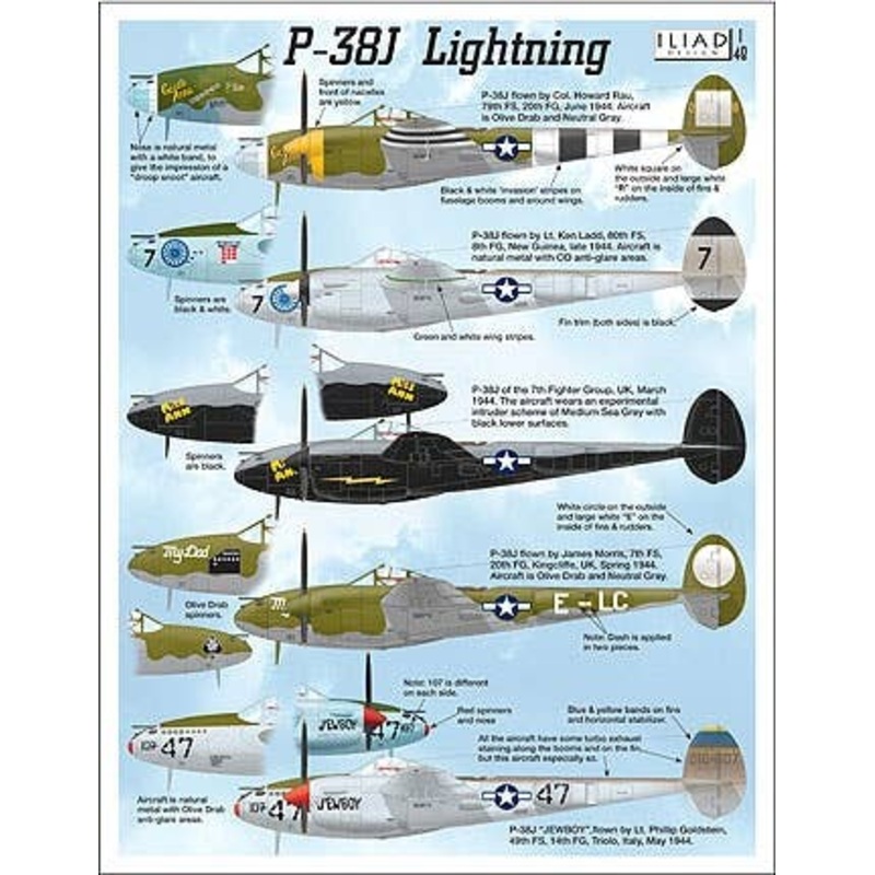 1/48 P-38J Lightning