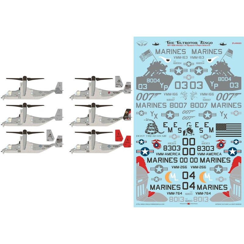 1/48 USMC MV-22 Ospreys