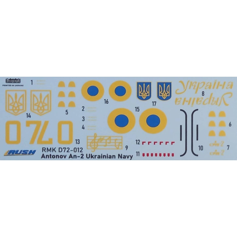 1/72 Antonov An-2 Ukrainian Navy