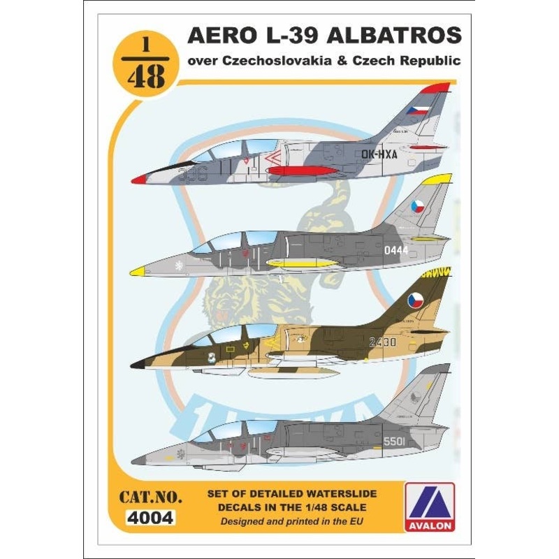 1/48 Aero L-39 Albatros Over Czechoslovakia & Czech Republic (for Trumpeter/Special Hobby)