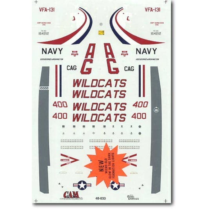 1/48 F/A-18C VFA-131 Wildcats