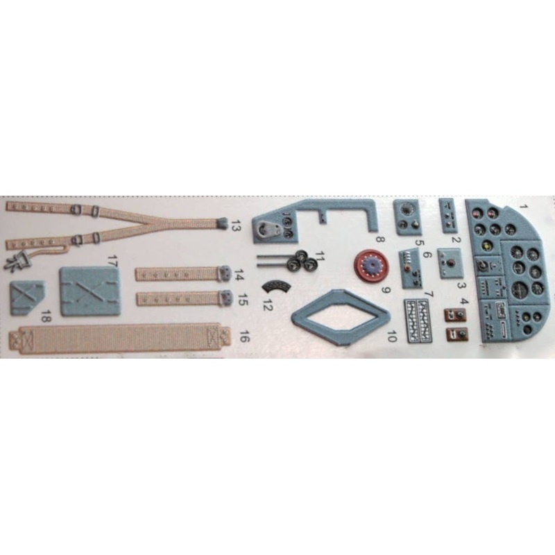 1/48 Il-2 Interior 3D Decal (for Italeri / Academy)