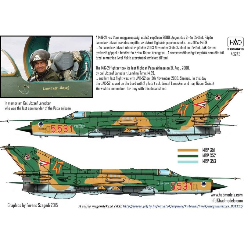 1/48 MiG-21Bis 5531 HUNAF